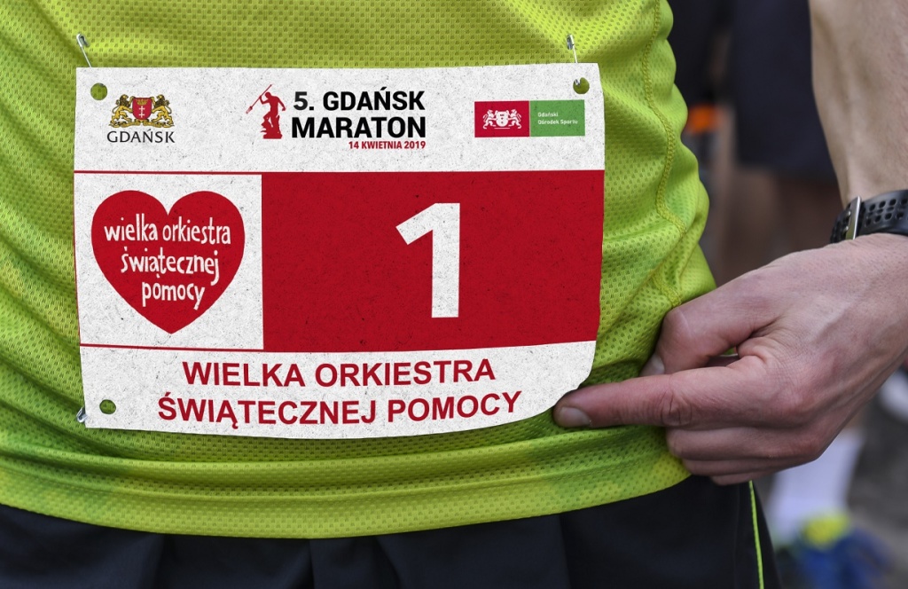 Pakiet startowy z nr. 1 w 5. Gdańsk Maraton