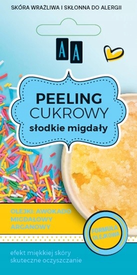 AA Peeling cukrowy olejkowy Słodkie Migdały 8ml