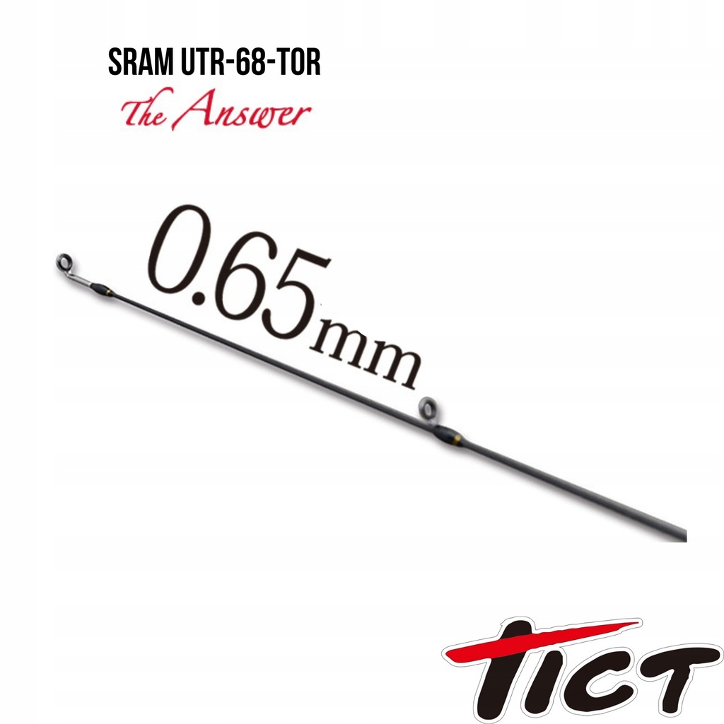ティクト　SRAM UTR-68-TOR The Answer Wędka spinningowa Tict SRAM UTR-68-TOR The Answer