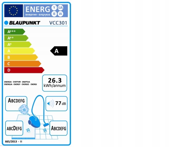 Купить BLAUPUNKT VCC301 HEPA-ЦИКЛОННЫЙ ПЫЛЕСОС: отзывы, фото, характеристики в интерне-магазине Aredi.ru