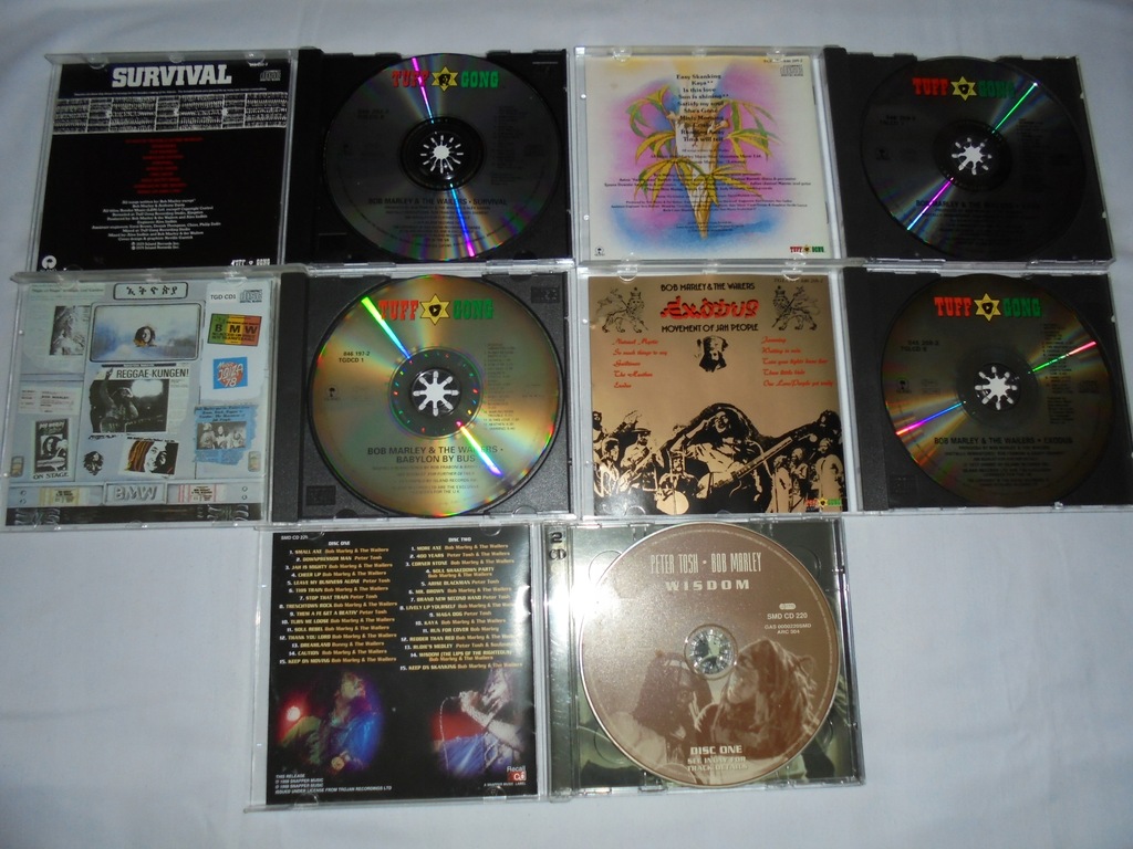 Купить Коллекция Боба Марли The Wailers, 5 старых релизов на компакт-дисках: отзывы, фото, характеристики в интерне-магазине Aredi.ru