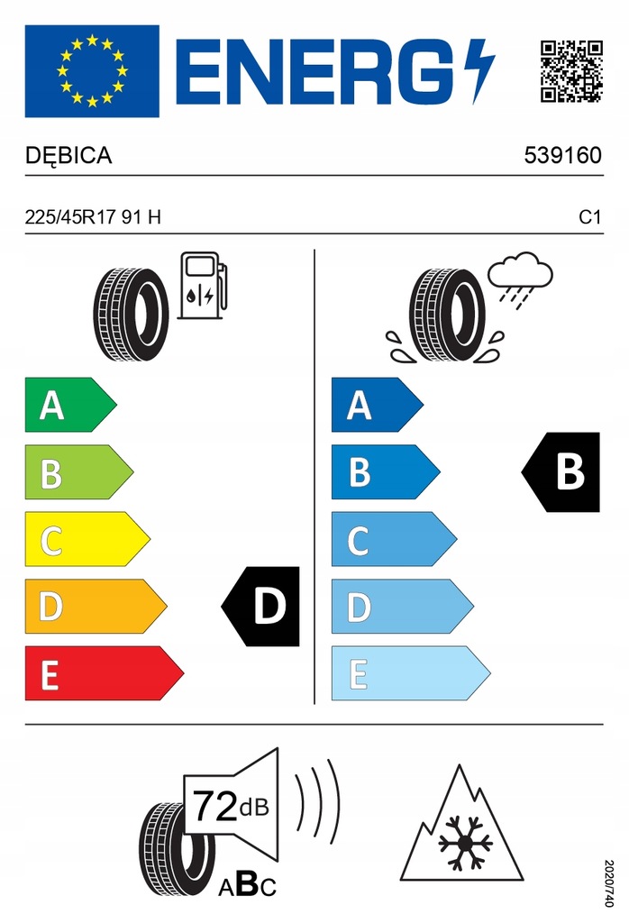 Купить 4x зимние шины DEBICA 225/45R17 91H Frigo HP 2 FP: отзывы, фото, характеристики в интерне-магазине Aredi.ru