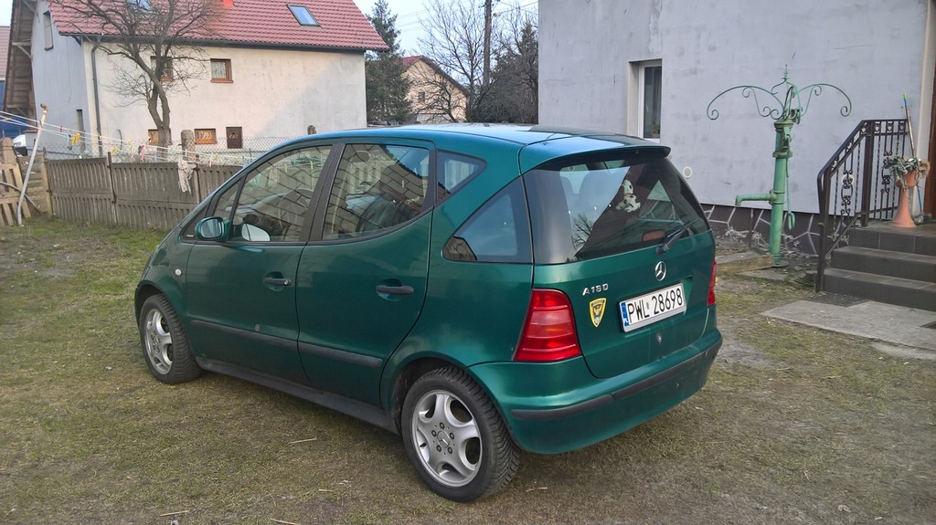 MERCEDES A KLASA W 168 1. 6 B+GAZ 7925928776 oficjalne