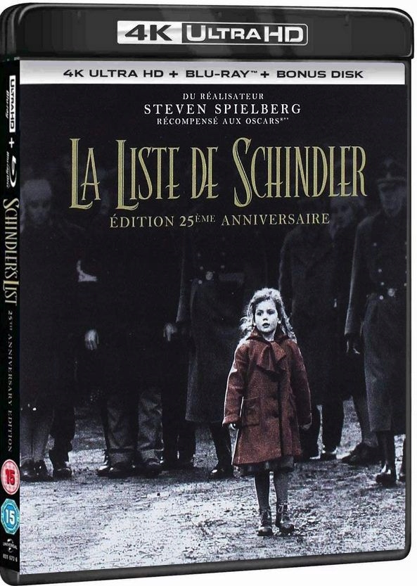 SCHINDLER'S LIST (LISTA SCHINDLERA) (BLURAY 4K)+( 12698553361