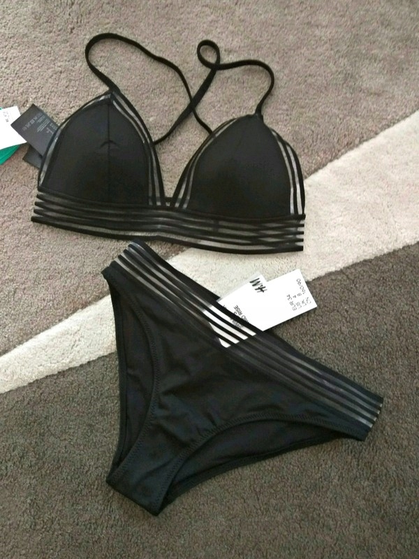 h&m bikini black 2018