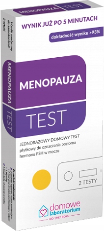 MENOPAUZA Test płytkowy HYDREX 2 testy