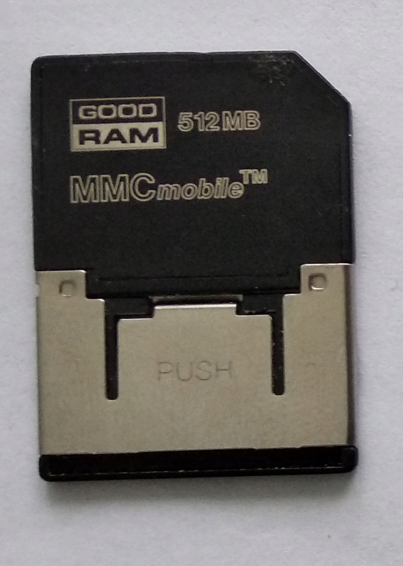 MMC mobile 512 MB GOOD RAM