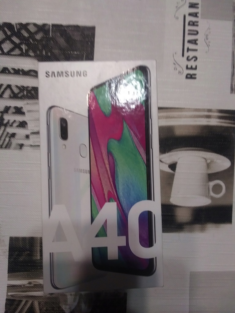 Samsung Galaxy A 40 karton opakowanie