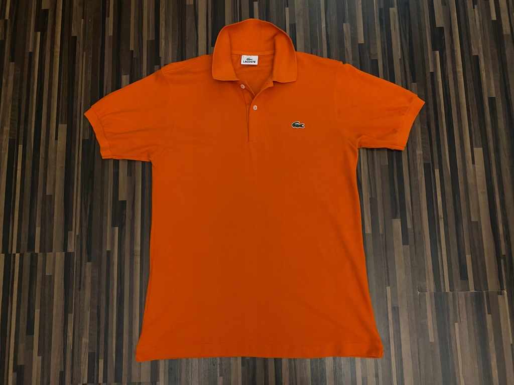 Koszulka polo LACOSTE Orange CLASSIC !!Rozm.3(M)