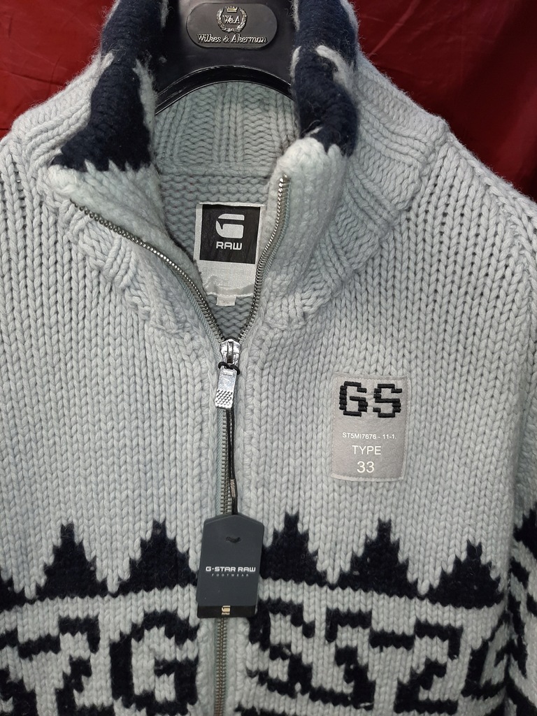 G-Star zimowy sweter na narty góry XL jnowy