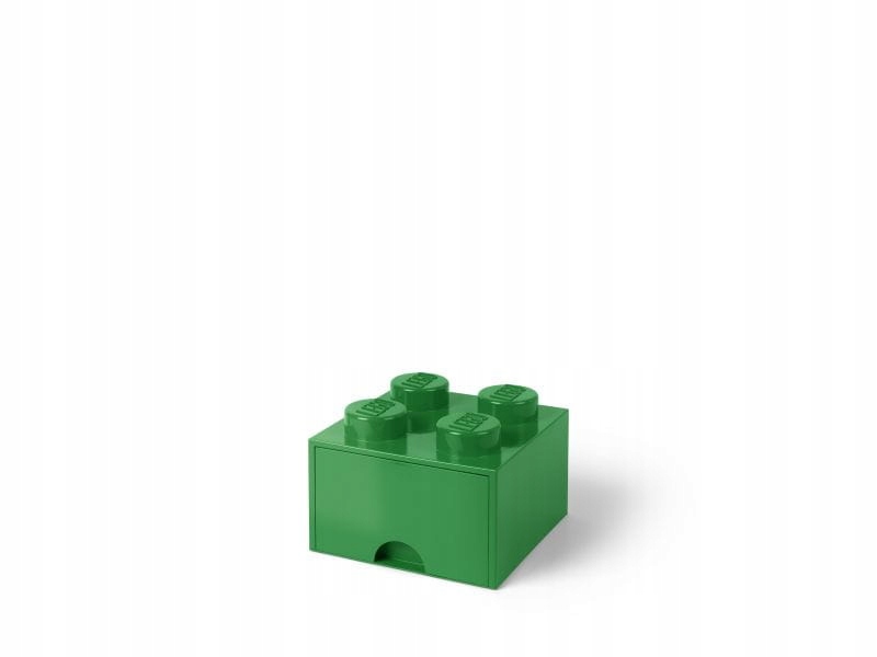 LEGO 40051734 Pojemnik na klocki z szufladą 2x2 zielony