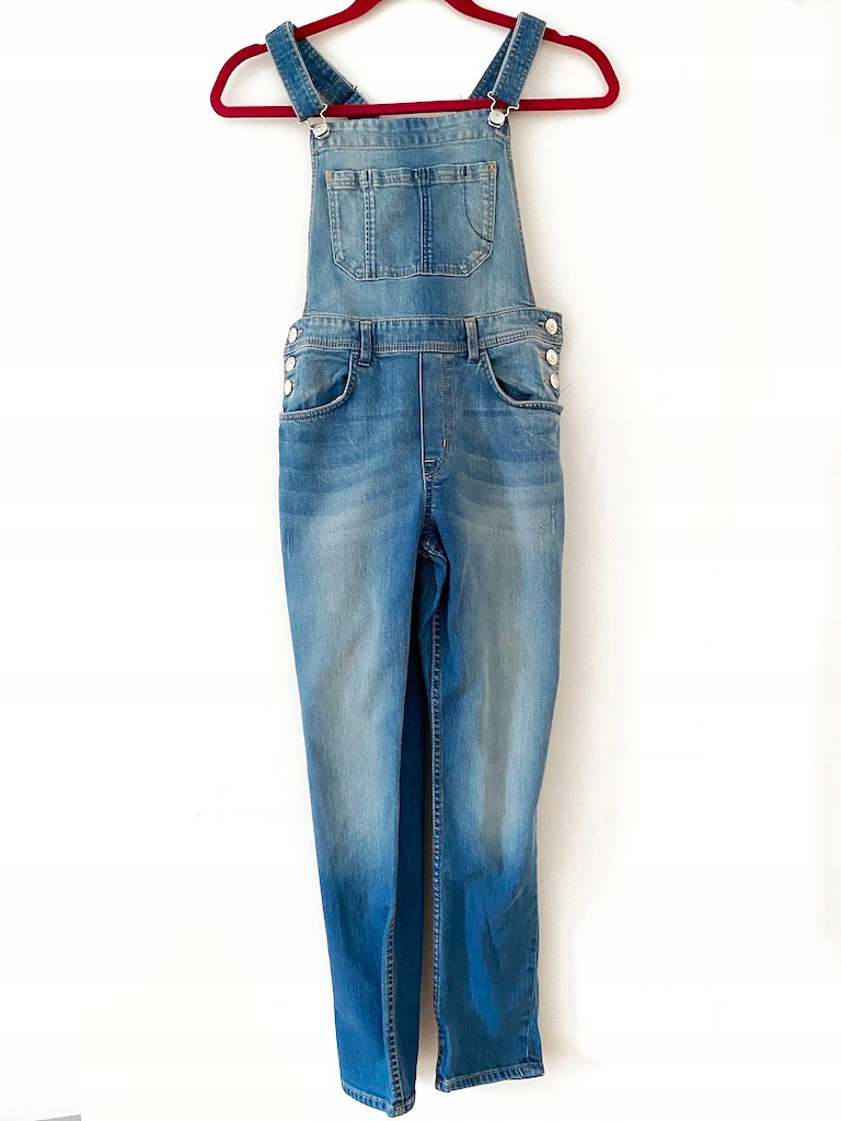 H&M ogrodniczki jeansy /146 cm 10-11 lat /6459