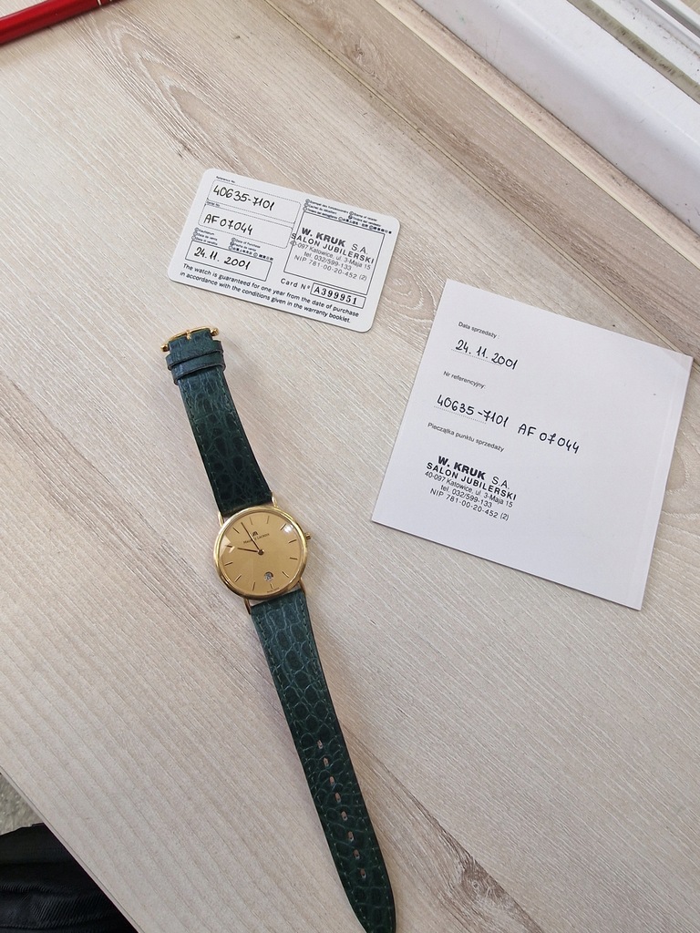 Zegarek Maurice Lacroix 40635 z oty 18k 12660402061 oficjalne archiwum Allegro