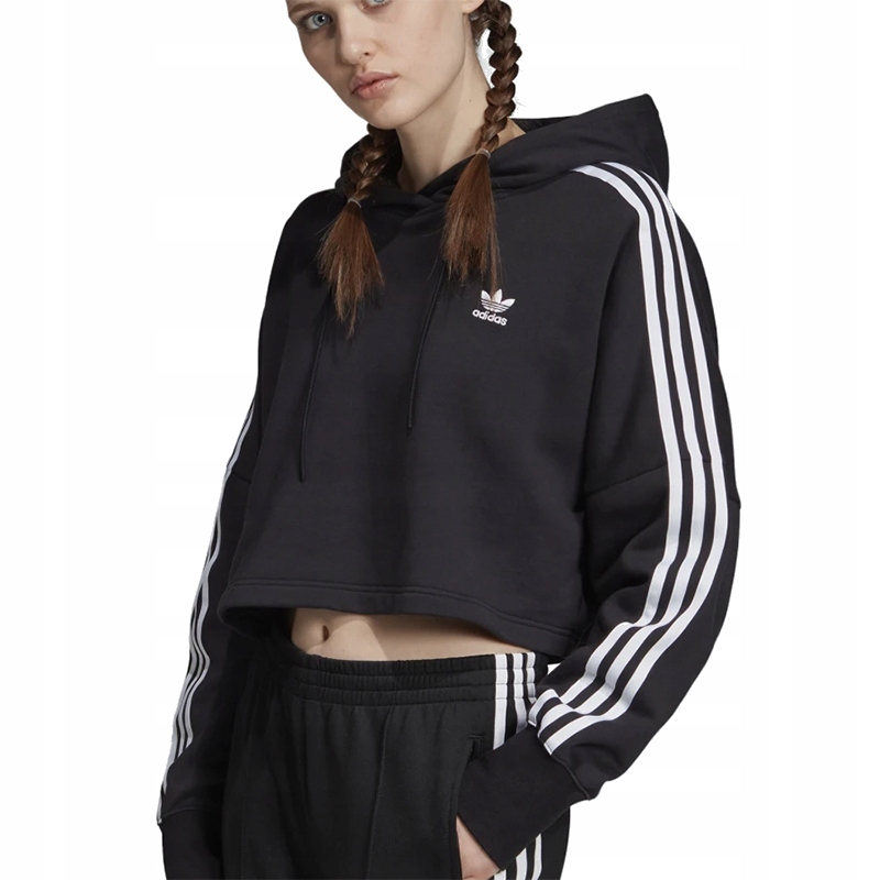 bluza damska adidas cropped hoodie