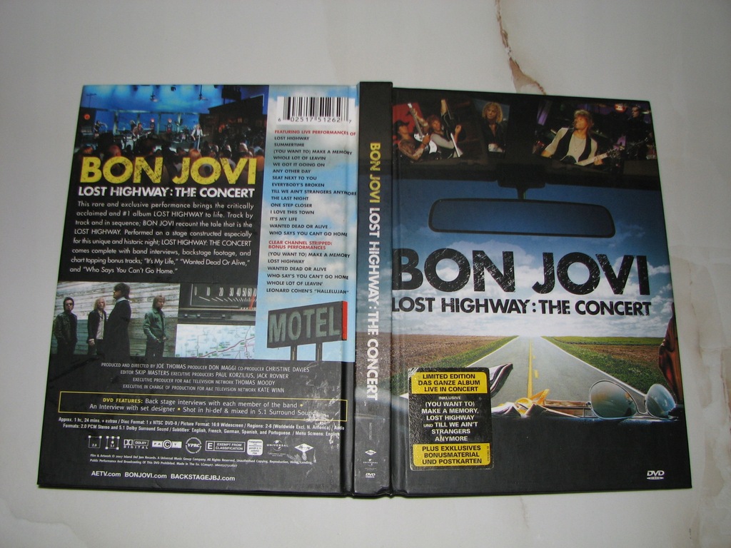 Bon Jovi – Lost Highway: The Concert DVD