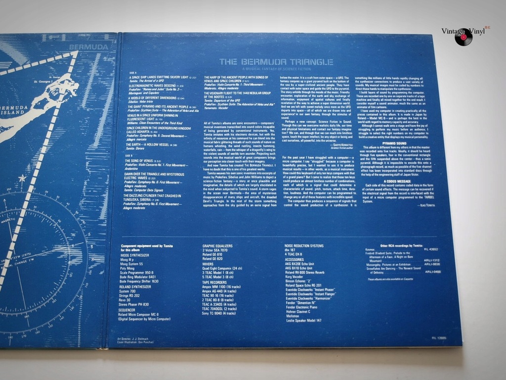 Купить TOMITA The Bermuda Triangle LP, 1979, Великобритания, 1PRESS, Нью-Мексико -: отзывы, фото, характеристики в интерне-магазине Aredi.ru