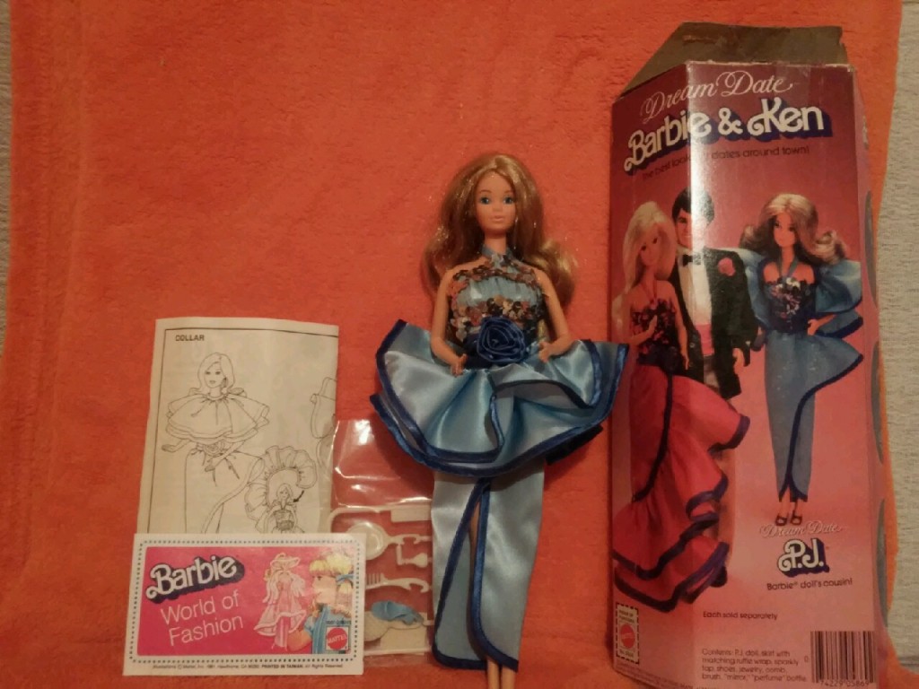 lalka barbie DREAM DATE P.J.