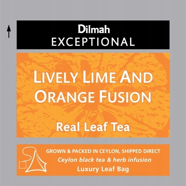 Dilmah Exceptional Lively Lime & Orange Fusion