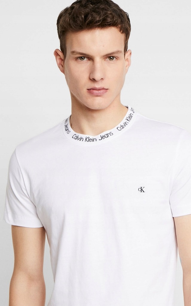 CALVIN KLEIN KOSZULKA T-SHIRT BLUZKA MĘSKA L