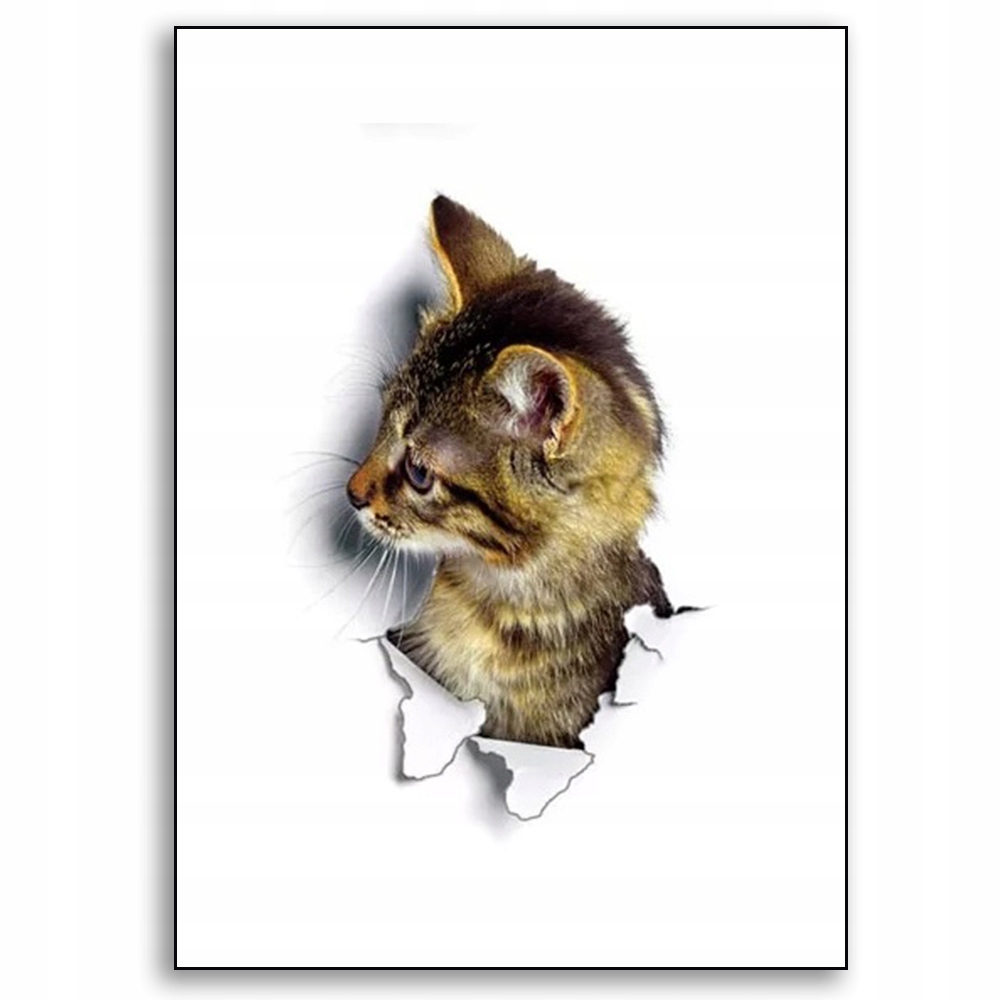 Fototapeta 3D kot kotki do kuchni łazienki rozm S 7495483555