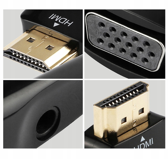 Купить АДАПТЕР-ПРЕОБРАЗОВАТЕЛЬ HDMI-VGA + АУДИО-КАБЕЛЬ: отзывы, фото, характеристики в интерне-магазине Aredi.ru