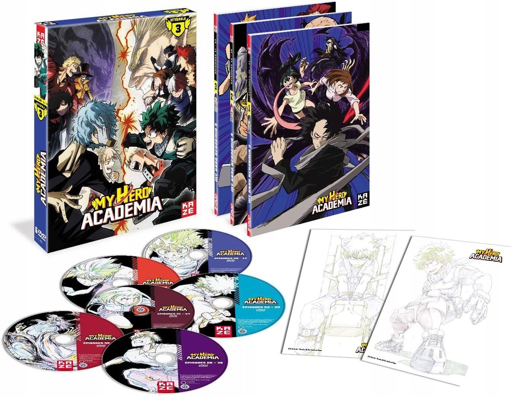 MY HERO ACADEMIA SEASON 3-6 (6DVD)
