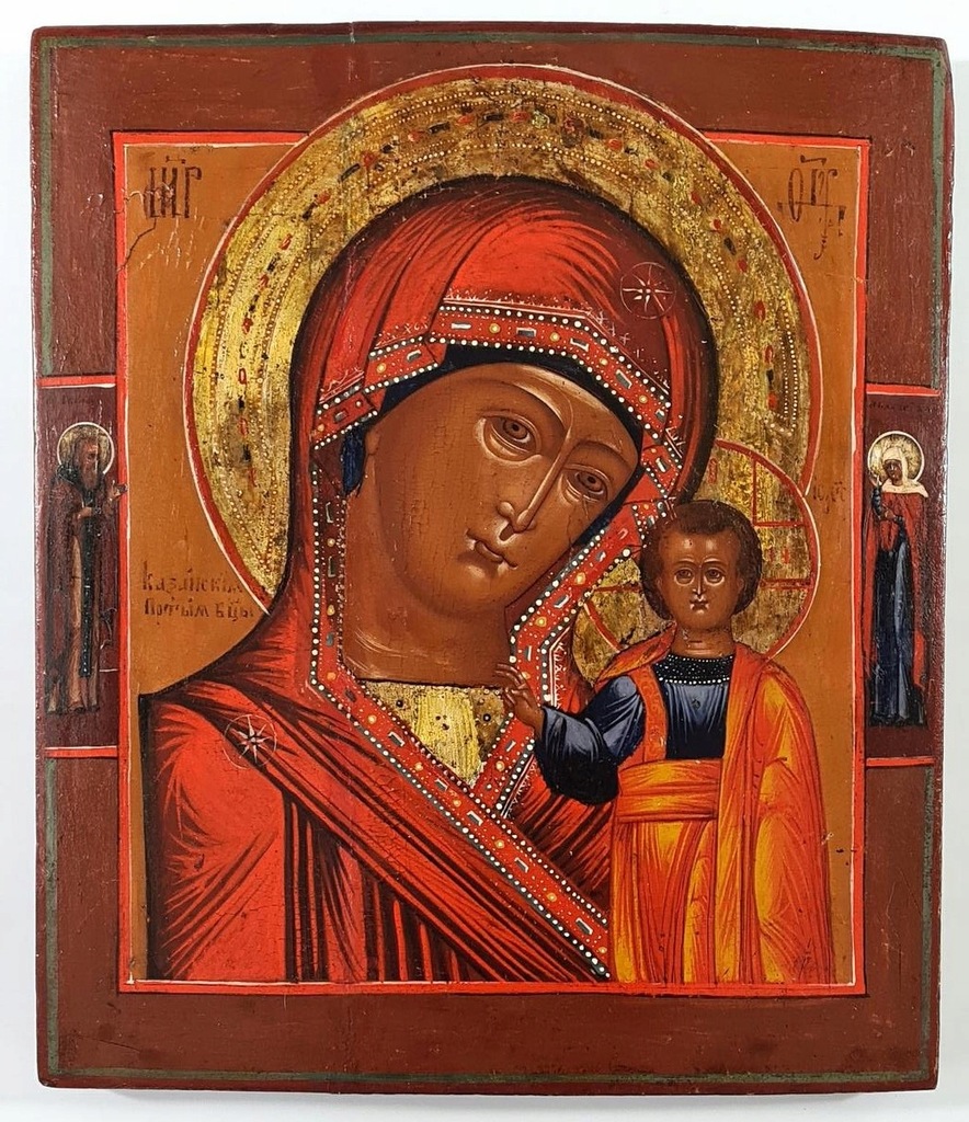 Ikona Matka Boża Kazańska, XIX wiek 0030