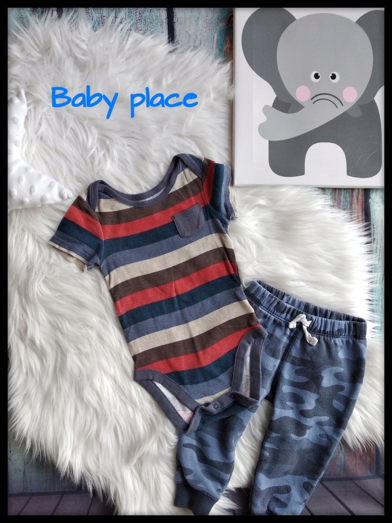 BODY 9/12m 74 BABY PLACE BUNDLES PASKI ORGANIC