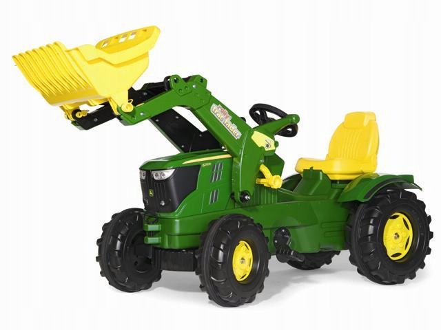 TRAKTOR FARMTRAC JOHN DEERE 6210R + ŁADOWARKA