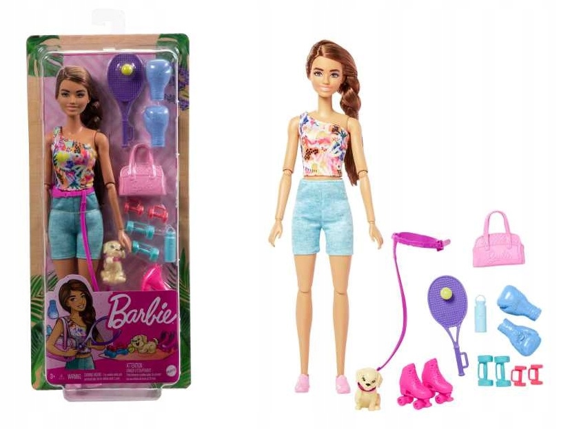 Lalka Barbie RELAKS FITNESS