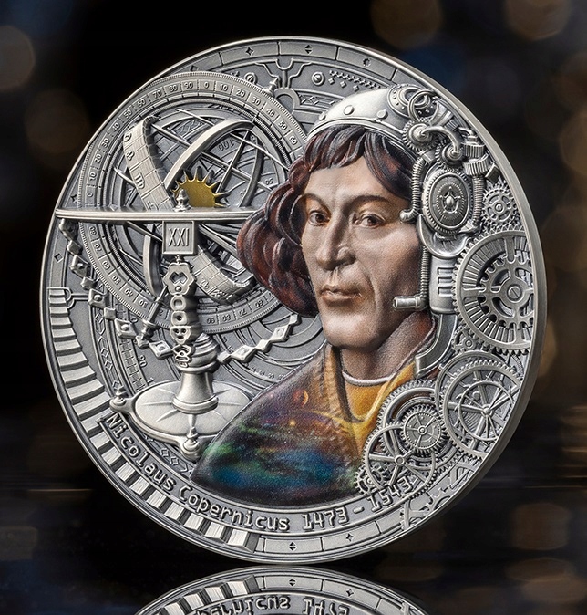 2023 Kamerun Mikołaj Kopernik 2oz Mint21