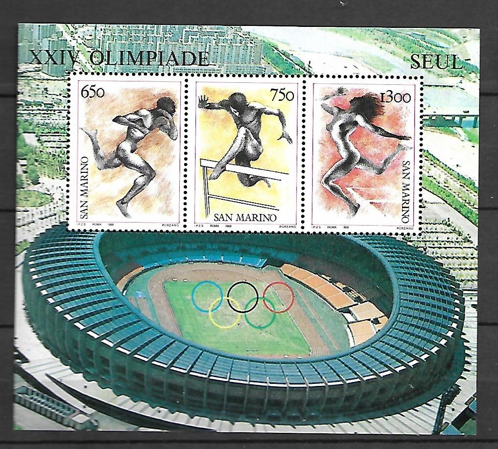 OLIMPIADA SAN MARINO MI.BL.11**