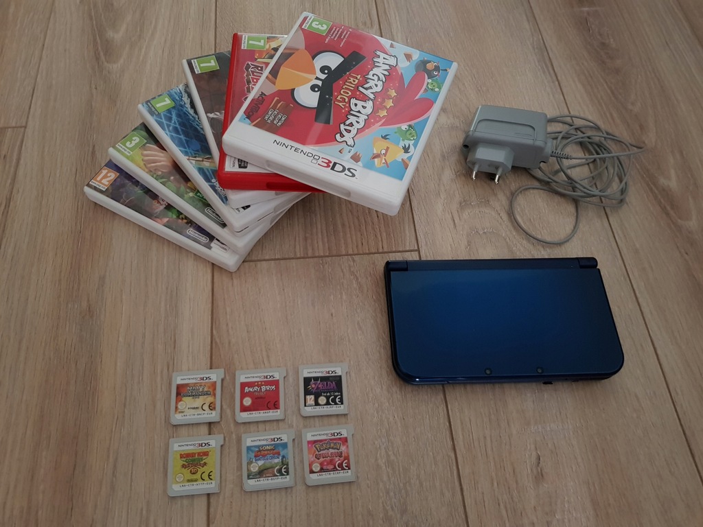 Nintendo New 3DS XL + Gry