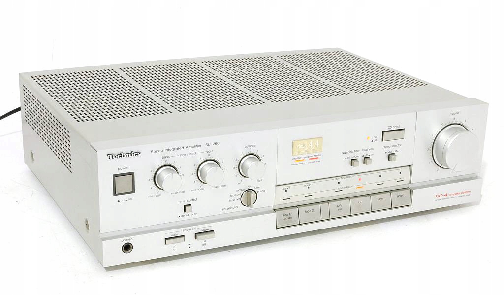 TECHNICS SU-V60 SOLIDNY WZMACNIACZ STEREO !