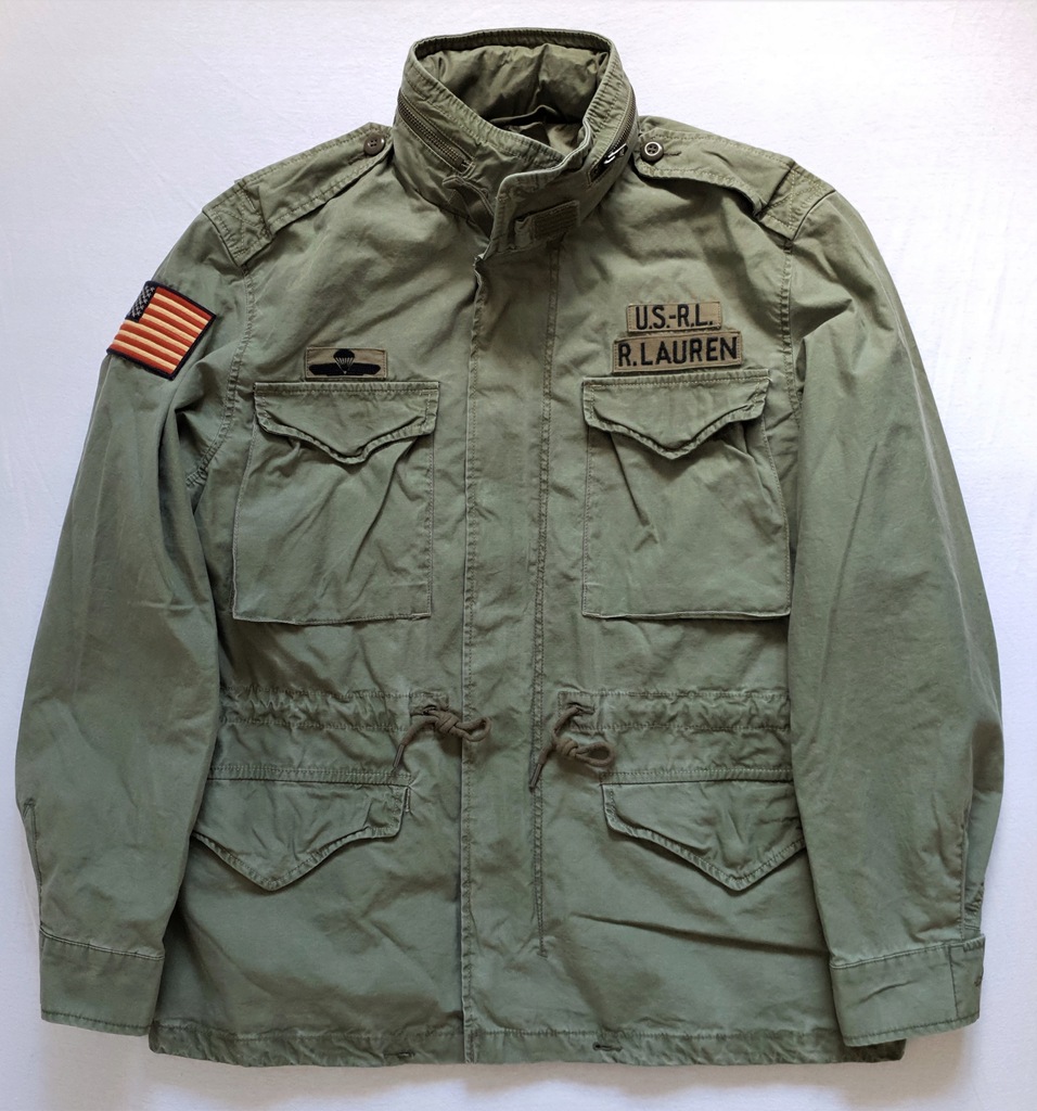 Polo Ralph Lauren US RL Military Army Jacket XL - 9496543986