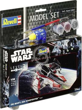 Obi Wan's Jedi Starfighter farby klej-Revell 63607