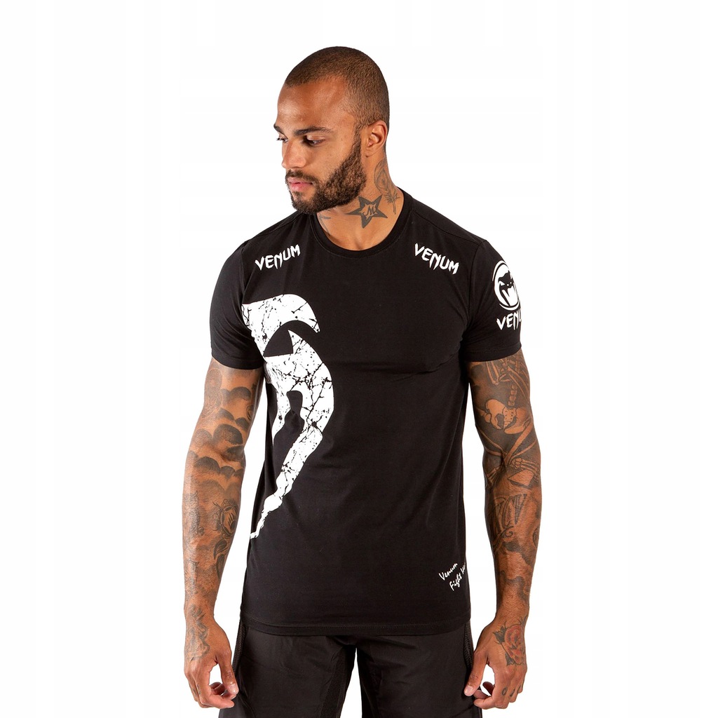 T-shirt męski Venum Giant czarny EU-VENUM-0003 M