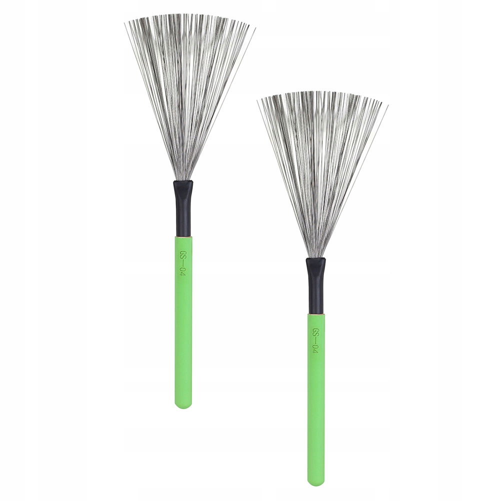 Drummer Accessories Fan Brush Wire Brush 2 Pcs