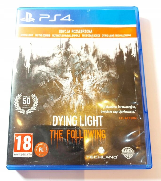 DYING LIGHT THE FOLLOWING GRA NA PS 4