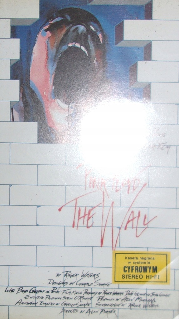 PINK FLOYD THE WALL VHS 8897455157 oficjalne archiwum Allegro
