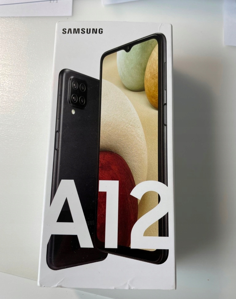 Smartfon Samsung Galaxy A12 4 GB / 64 GB czarny - 11082275885 ...