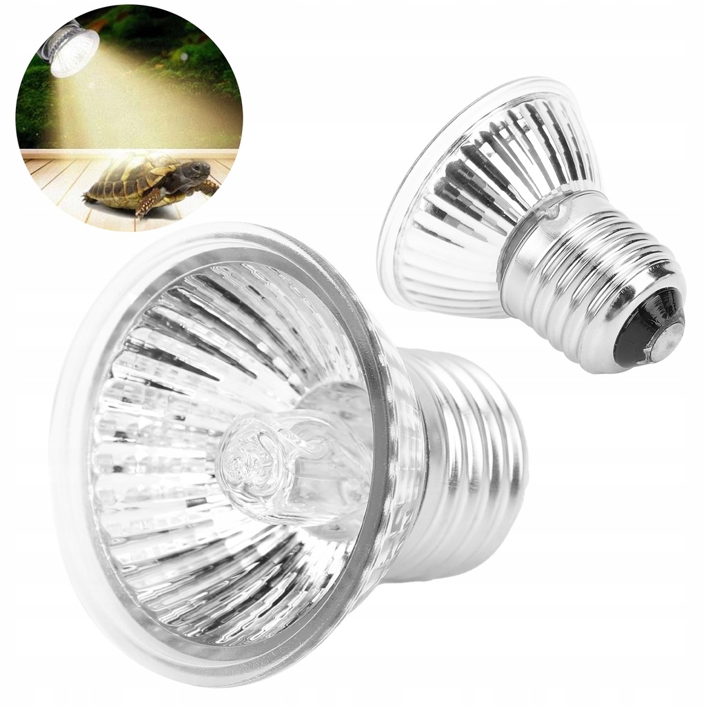 LAMPA GRZEWCZA 50W DLA ŻÓŁWIA AKWARIUM TERRARIUM