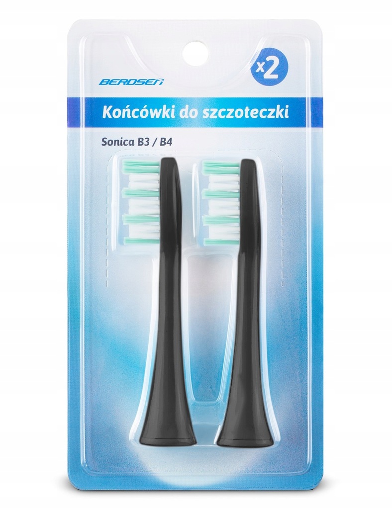 Końcówki do szczoteczki sonicznej Berdsen B3 2 szt, Berdsen, 5173.590285451