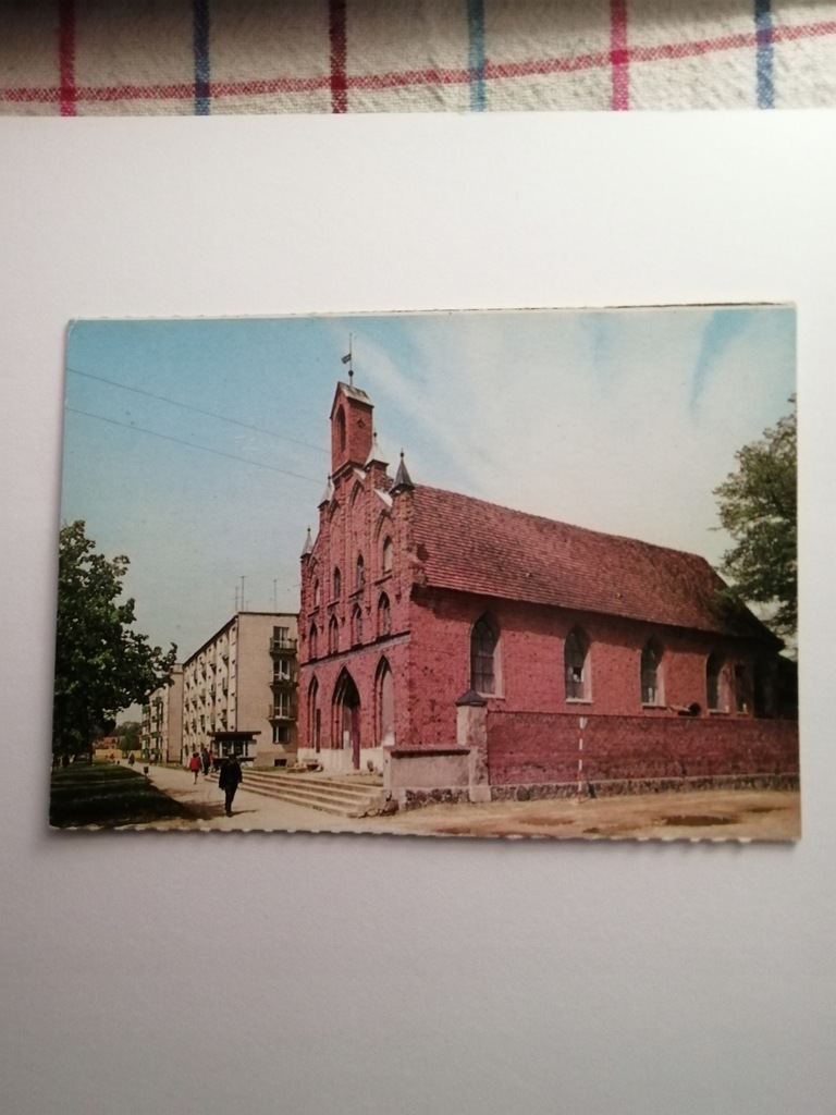 BRANIEWO. 1978- UL. TADEUSZA KOŚCIUSZKI - KOŚCIÓŁ - KIOSK RUCH