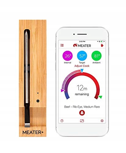 Termometr bezprzewodowy MEATER + do mięsa, grila