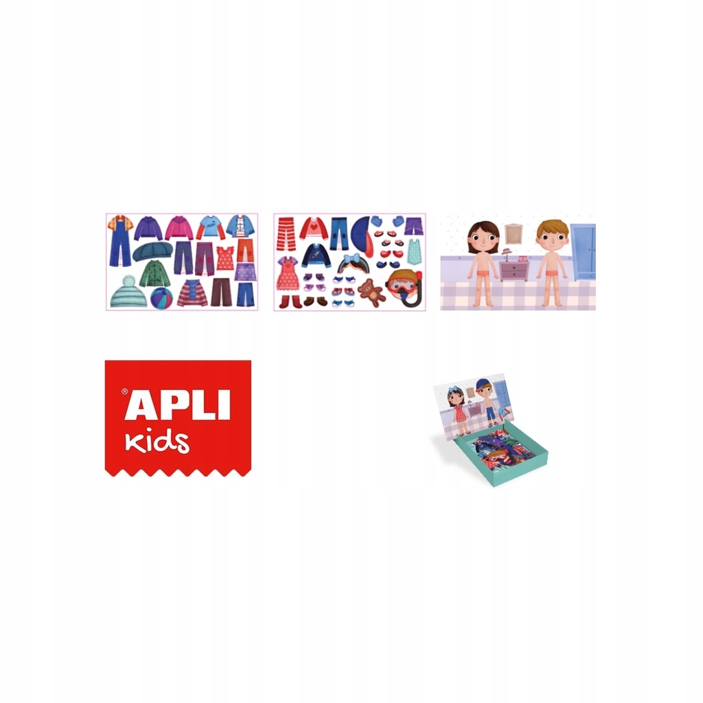 Купить Apli Kids Magnetyczna Układanka - Ubieranki: отзывы, фото, характеристики в интерне-магазине Aredi.ru