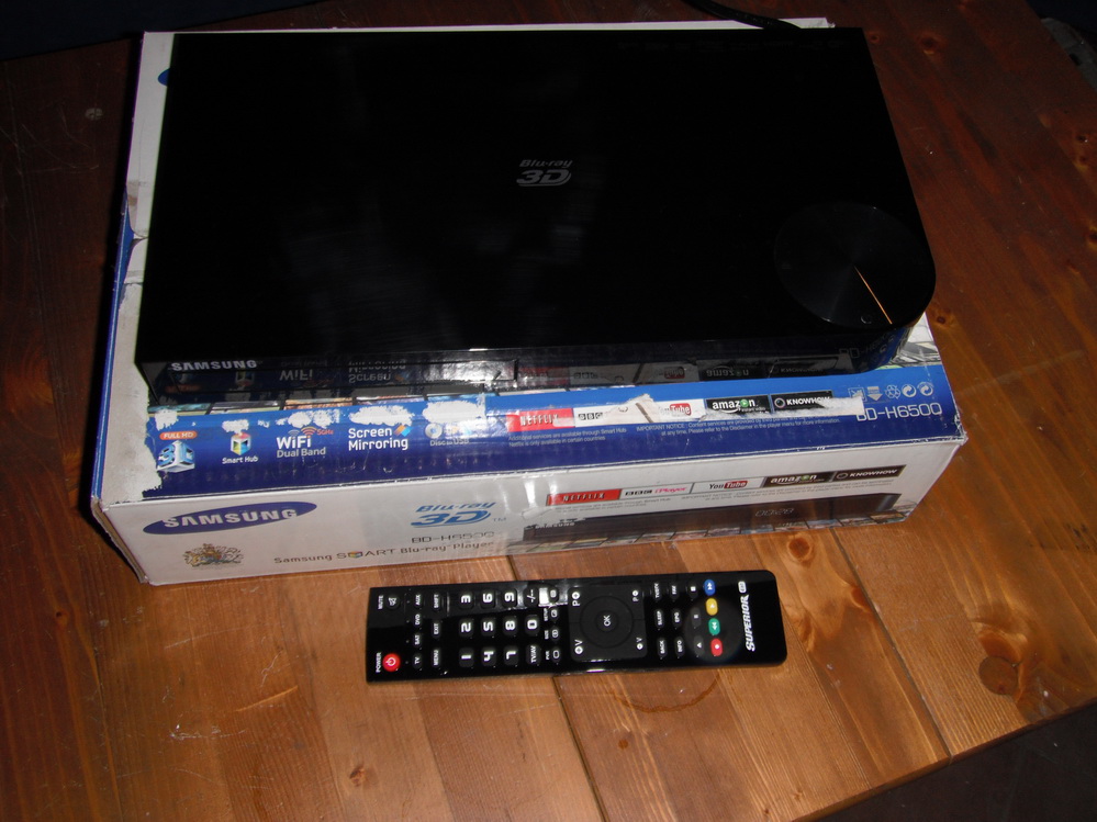 Odtwarzacz Bluray 3D SAMSUNG BDH6500 7102752890 oficjalne