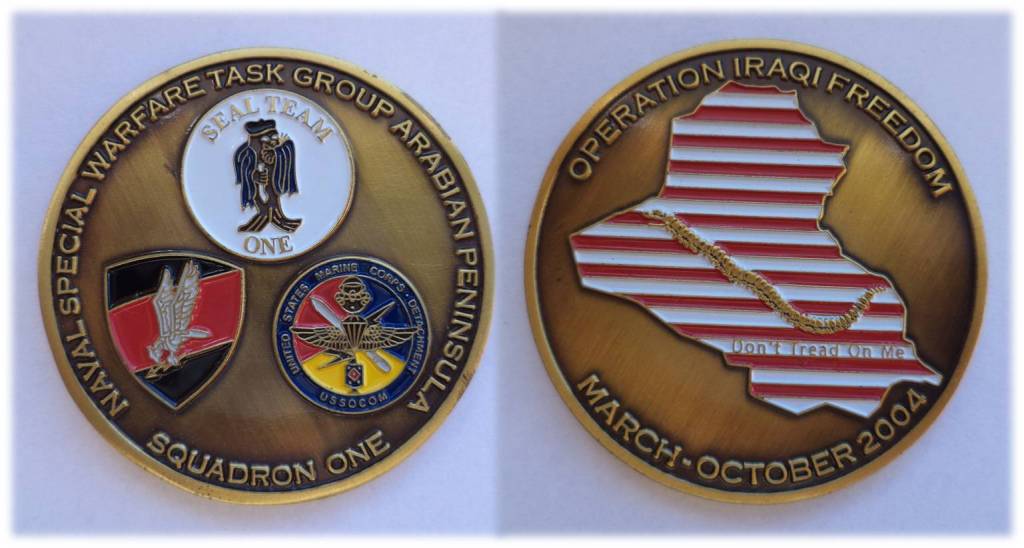 Coin GROM NAVY SEAL USMC SPECIAL FORCES wyjątkowy!