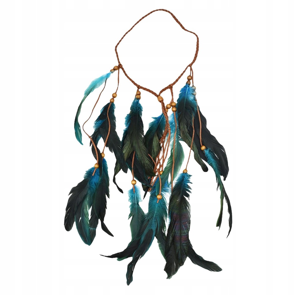 Opaska z piór Kobiety Dziewczęta Hippie