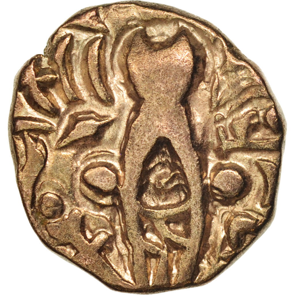 Moneta, India, KASHMIR, Stater, AU(55-58), Elektru
